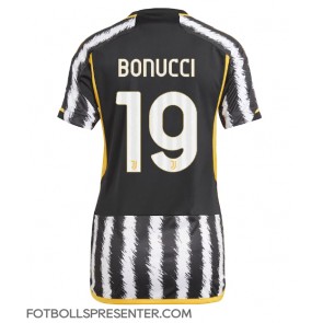 Juventus Leonardo Bonucci #19 Hemma Matchtröja Dam 2023-24 Kortärmad